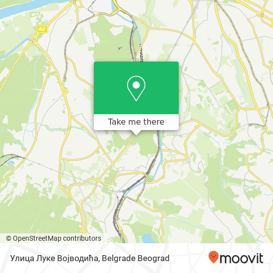 Улица Луке Војводића map