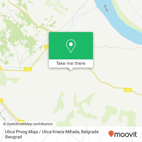 Ulica Prvog Maja / Ulica Kneza Mihaila map