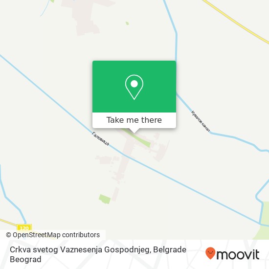 Crkva svetog Vaznesenja Gospodnjeg map