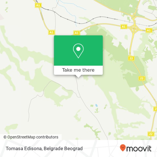 Tomasa Edisona map