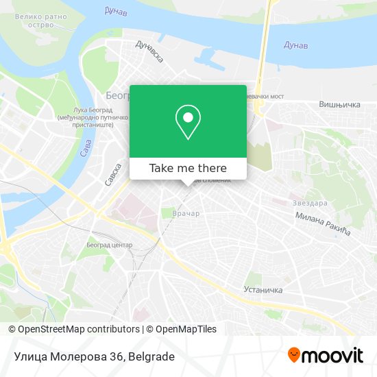 Улица Молерова 36 map