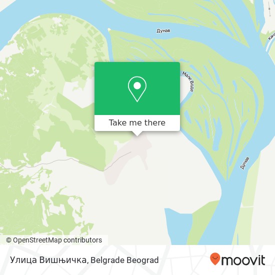 Улица Вишњичка map