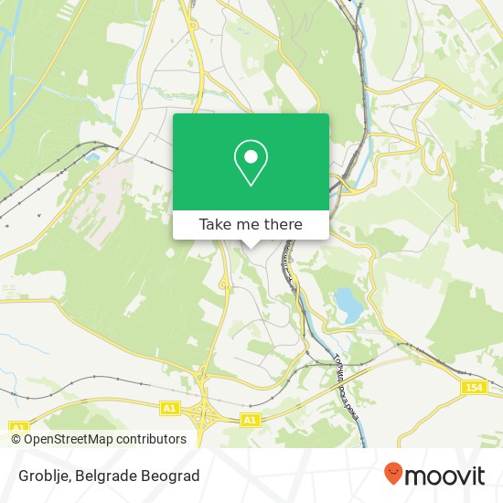 Groblje map