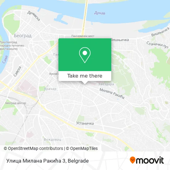 Улица Милана Ракића 3 map