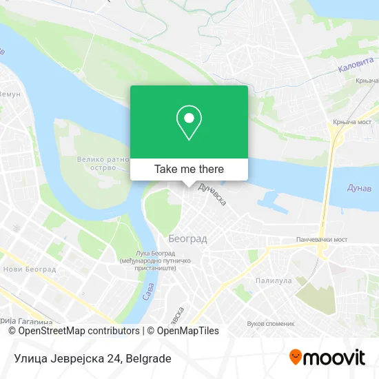 Улица Јеврејска 24 map