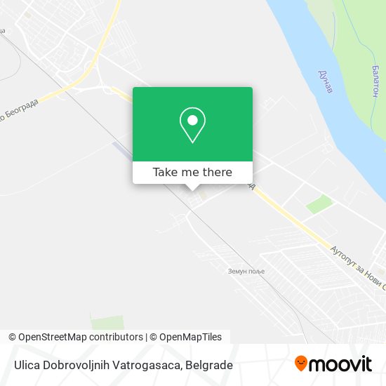 Ulica Dobrovoljnih Vatrogasaca map