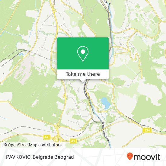 PAVKOVIC map