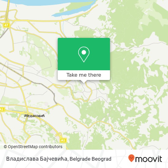 Владислава Бајчевића map