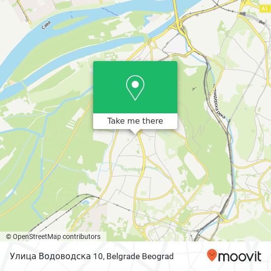 Улица Водоводска 10 map