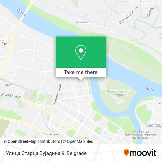 Улица Старца Вујадина 9 map