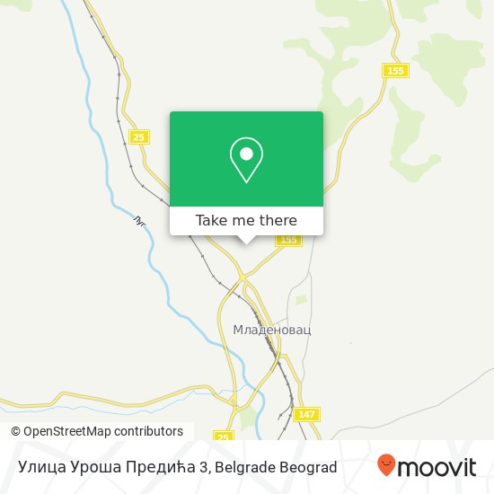 Улица Уроша Предића 3 map