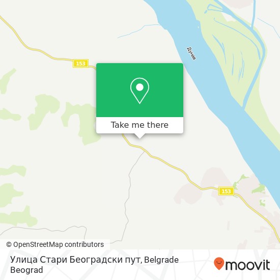 Улица Стари Београдски пут map