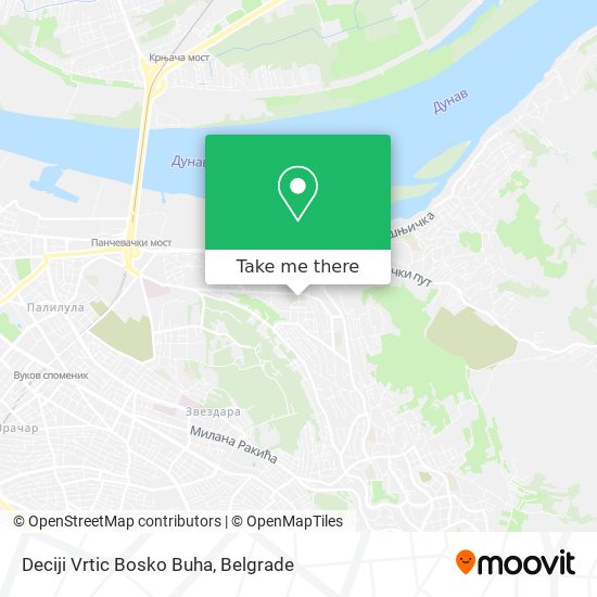 Deciji Vrtic Bosko Buha map