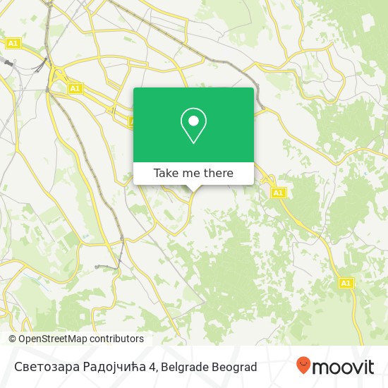 Светозара Радојчића 4 map