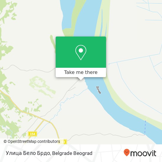 Улица Бело Брдо map