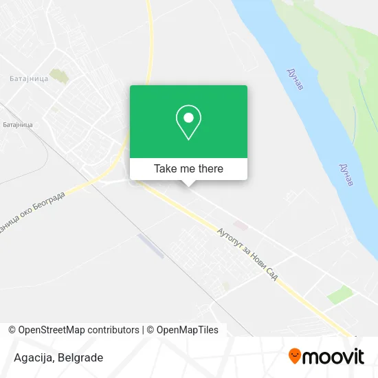 Agacija map