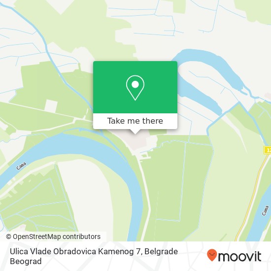 Ulica Vlade Obradovica Kamenog 7 map
