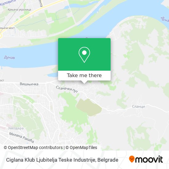 Ciglana Klub Ljubitelja Teske Industrije map