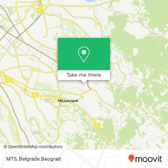 MTS map