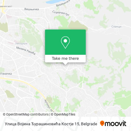 Улица Војина Ђурашиновића Костје 15 map