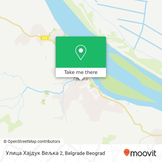 Улица Хајдук Вељка 2 map