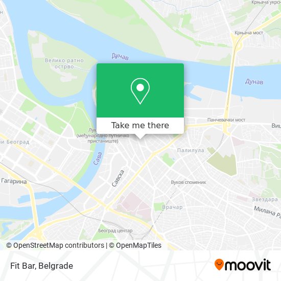 Fit Bar map