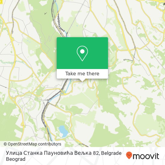 Улица Станка Пауновића Вељка 82 map