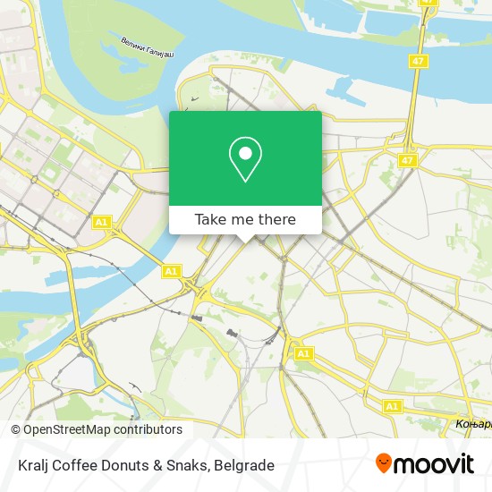 Kralj Coffee Donuts & Snaks map