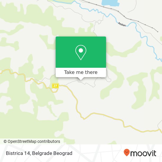 Bistrica 14 map