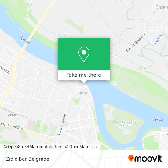 Zidic Bar map
