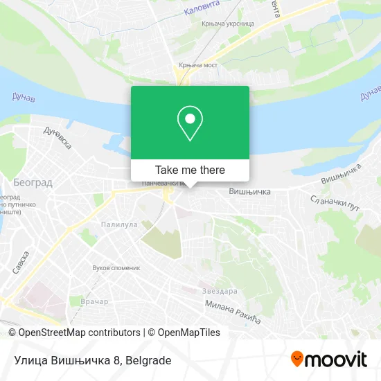 Улица Вишњичка 8 map