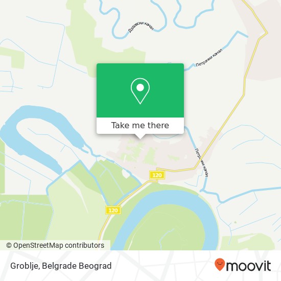 Groblje map