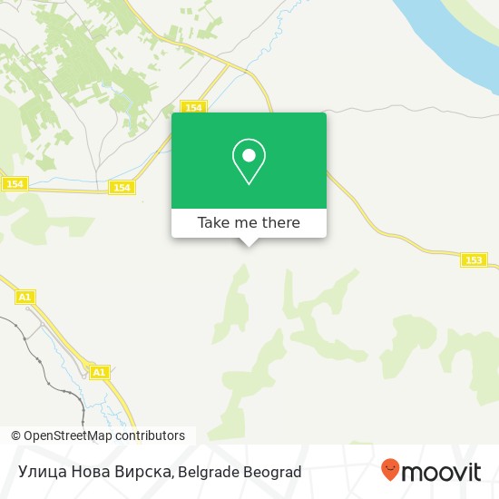 Улица Нова Вирска map