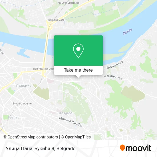 Улица Пана Ђукића 8 map