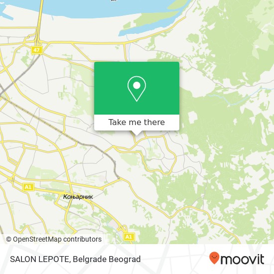 SALON LEPOTE map