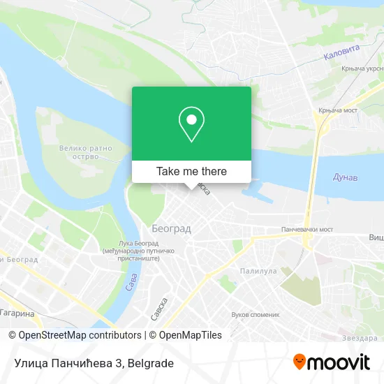 Улица Панчићева 3 map