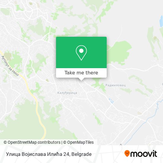 Улица Војислава Илића 24 map