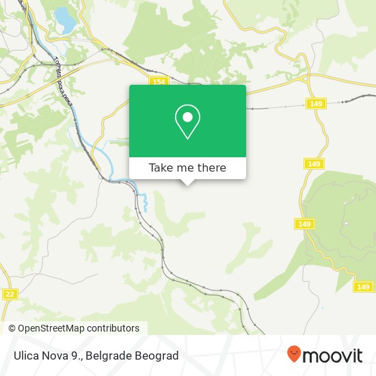 Ulica Nova 9. map