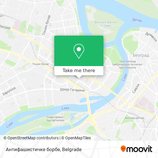 Антифашистичке борбе map