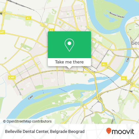 Belleville Dental Center map