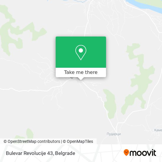 Bulevar Revolucije 43 map