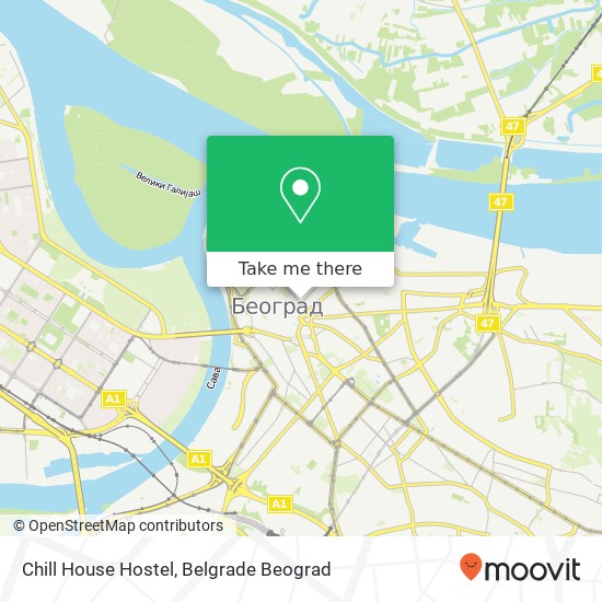 Chill House Hostel map