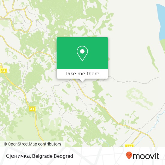 Сјеничка map