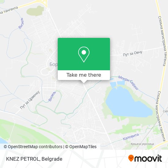 KNEZ PETROL map