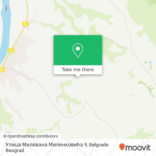 Улица Милована Миленковића 9 map