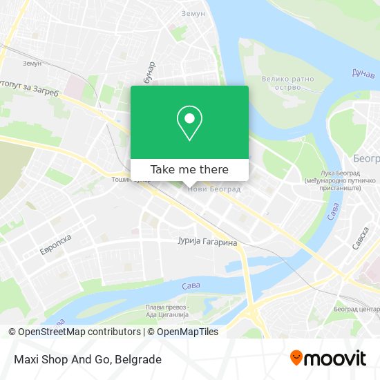 Maxi Shop And Go map