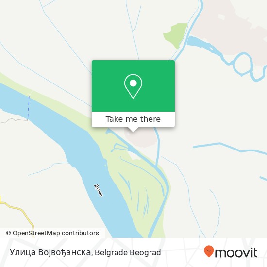 Улица Војвођанска map