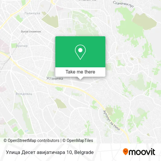 Улица Десет авијатичара 10 map
