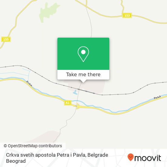 Crkva svetih apostola Petra i Pavla map