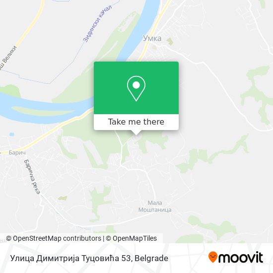 Улица Димитрија Туцовића 53 map